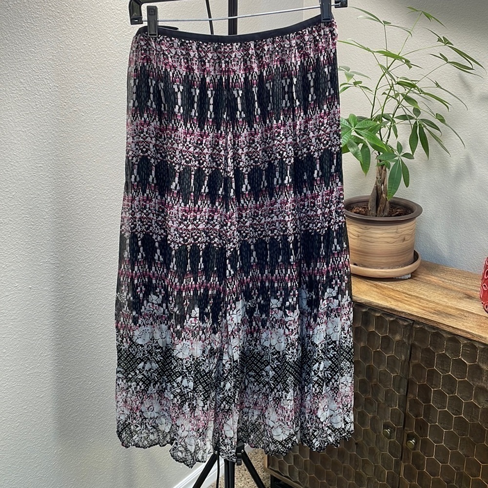 Bohemian chiffon elastic waist skirt SZ PL